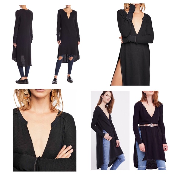 Free People Super Sonic Thermal Tunic.  NWT. - Picture 2 of 7